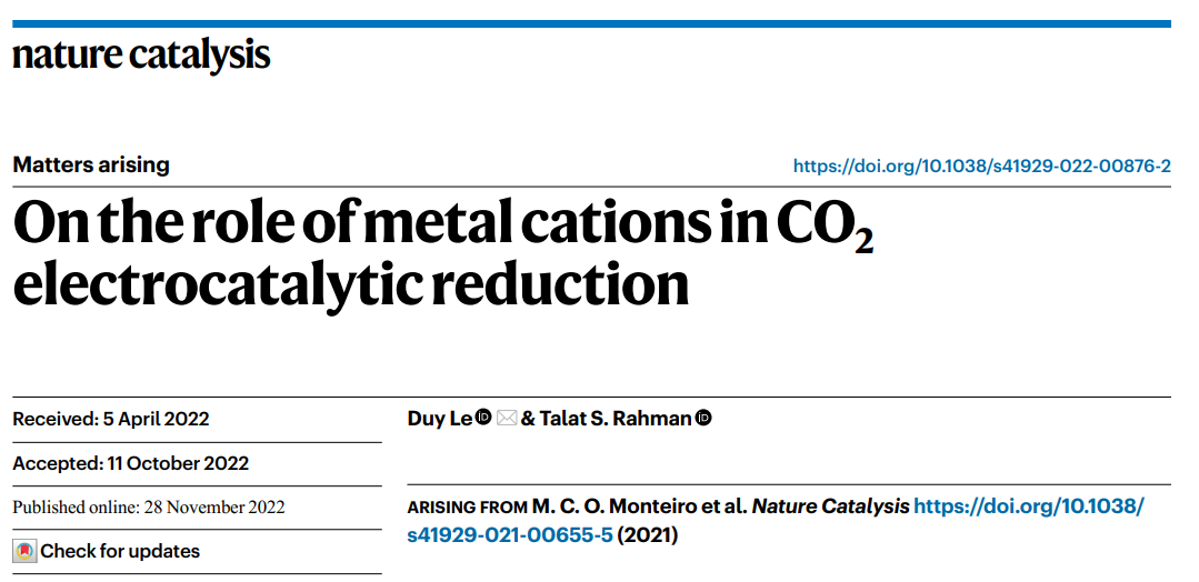 爭議連連！這一話題連發(fā)5篇Nature Catalysis！