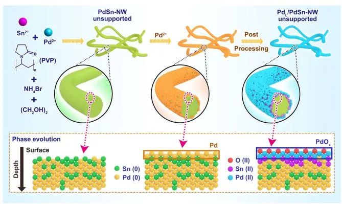 熊海峰/黃小青/林森Nature子刊：PdSn納米線上層狀Pd氧化物促進(jìn)直接H2O2合成