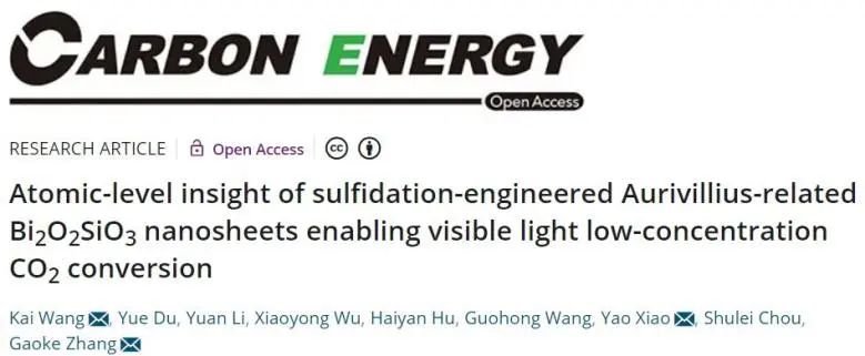 催化頂刊集錦：Angew.、JACS、AEM、ACS Catalysis、AFM、Carbon Energy等