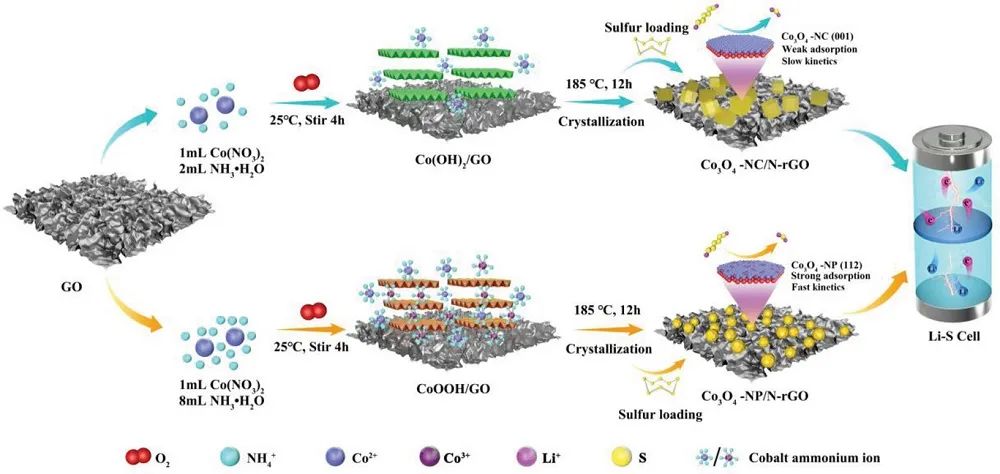 ?三單位聯(lián)合Adv. Sci.：調(diào)節(jié)鈷活性位點氧化態(tài)增強Li-S電池中多硫化物轉(zhuǎn)化