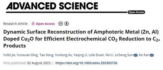 催化頂刊集錦：Angew.、AFM、Adv. Sci.、ACS Energy Lett.、ACS Catal.、CEJ等！