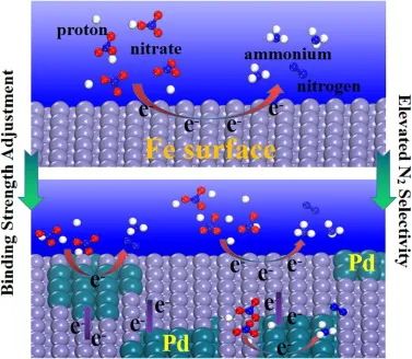 呂曉書(shū)Chem. Eng. J.: 納米零價(jià)鐵(nFe0)的系統(tǒng)還原硝酸鹽：增強(qiáng)N2形成機(jī)制、反應(yīng)途徑和策略