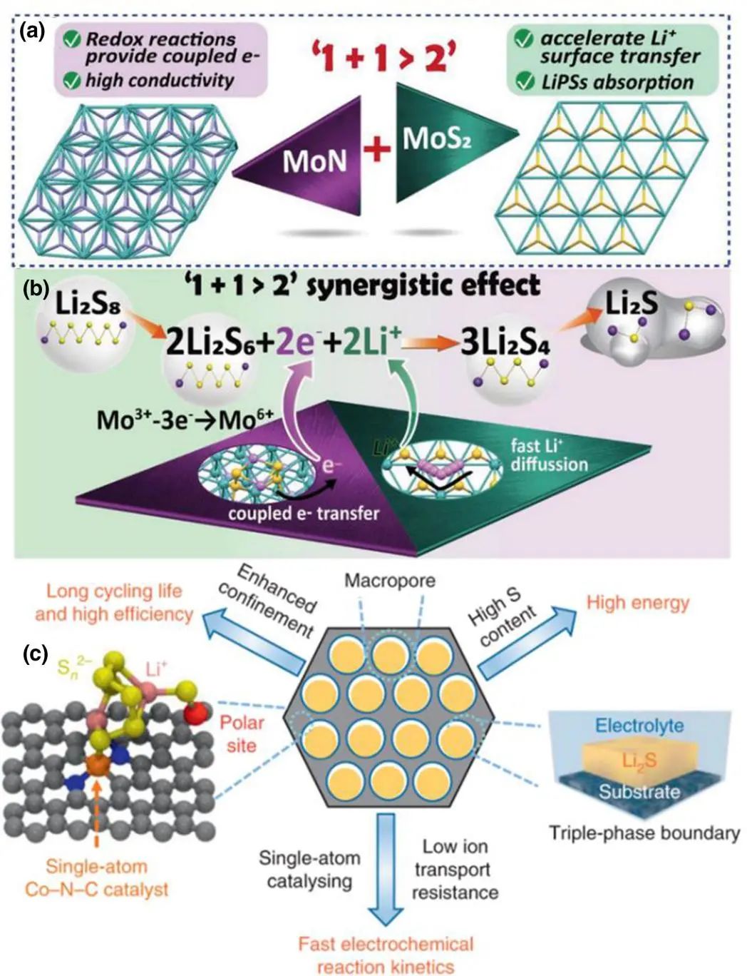 張山青/陸俊Mater. Today：鋰硫電池催化材料的機理、設(shè)計策略和未來展望