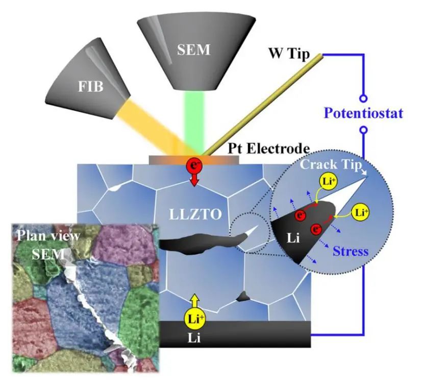 黃建宇/張宿林等EEM: 石榴石固體電解質(zhì)中鋰沉積誘導(dǎo)開(kāi)裂的原位觀察