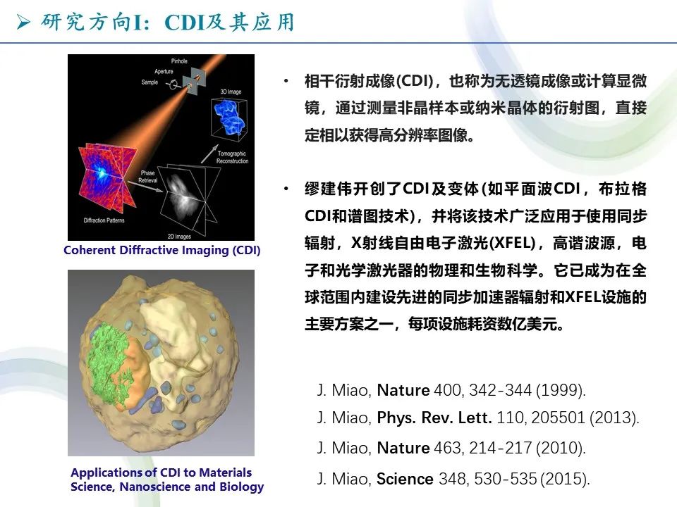 太強(qiáng)了！10篇Nature、Science正刊，X射線和電子新穎成像方法的先驅(qū)ULCA繆建偉