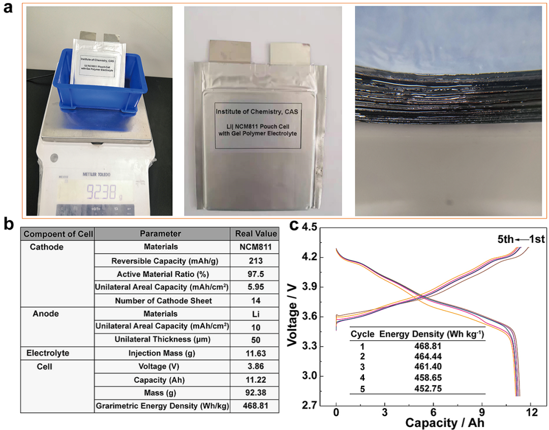 郭玉國等Angew：調(diào)配常規(guī)電解液組分，實現(xiàn)450 Wh/kg NCM811電池！
