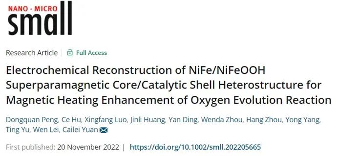 催化頂刊集錦：AFM、JMCA、AEM、AM、ACS Catalysis、Small等成果