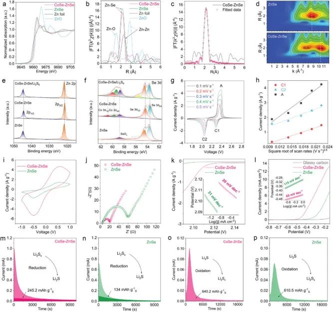 北理陳人杰、李麗Adv. Sci.：CoSe-ZnSe異質(zhì)結(jié)促進(jìn)鋰硫電池雙向硫轉(zhuǎn)化反應(yīng)