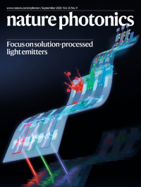 罕見！Nature Photonics召集大佬們，共商溶液法顯示器件