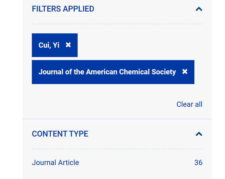 崔屹教授，最新JACS！