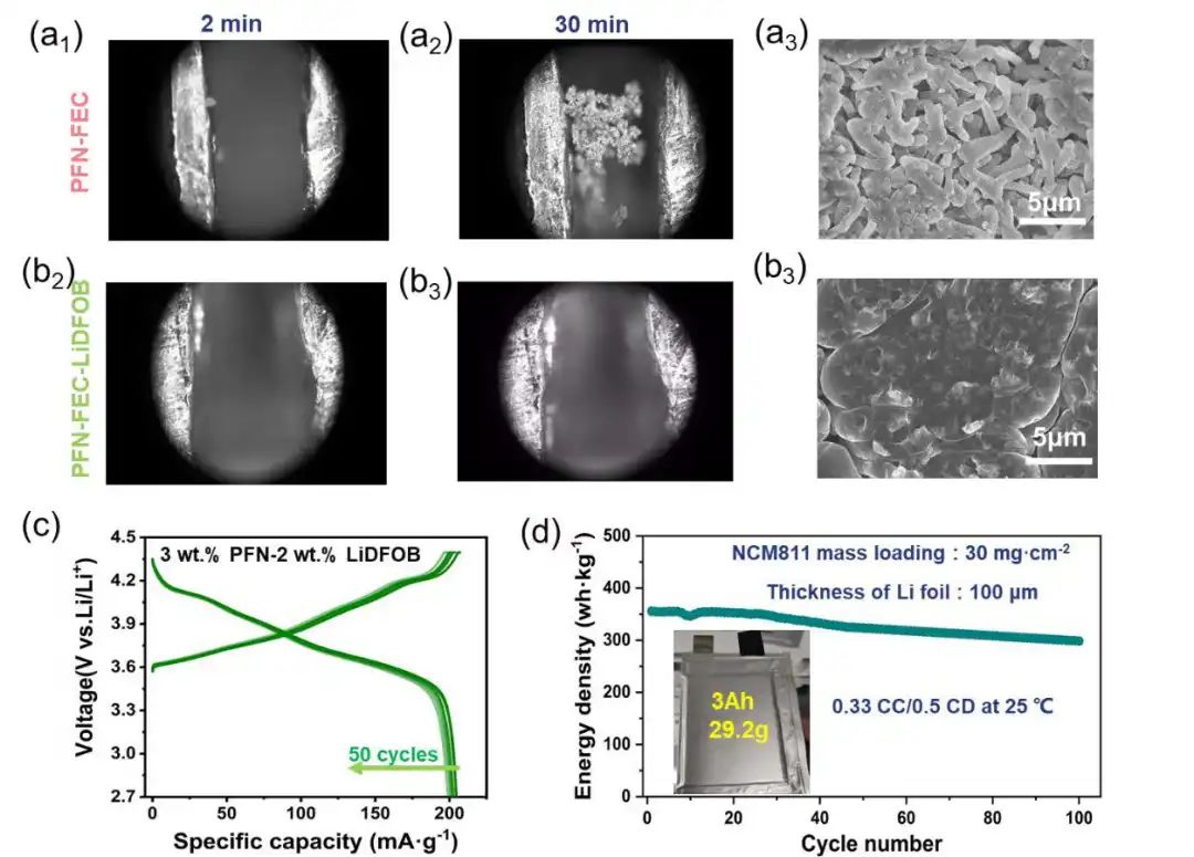 解晶瑩/沈炎賓Nano Energy：雙添加劑碳酸酯電解液助力4.4V鋰金屬電池