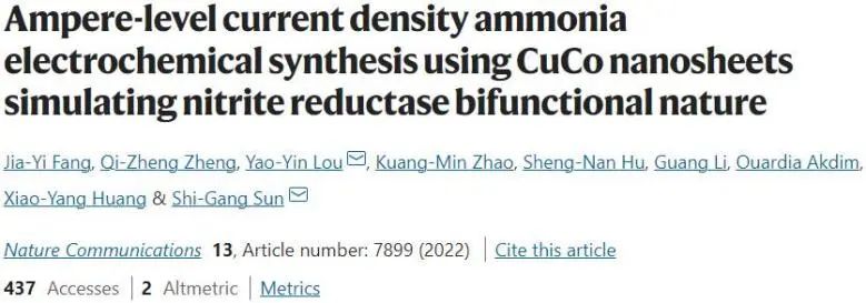 催化頂刊集錦：Nature子刊、EES、JACS、Angew.、ACS Catal.、AFM等