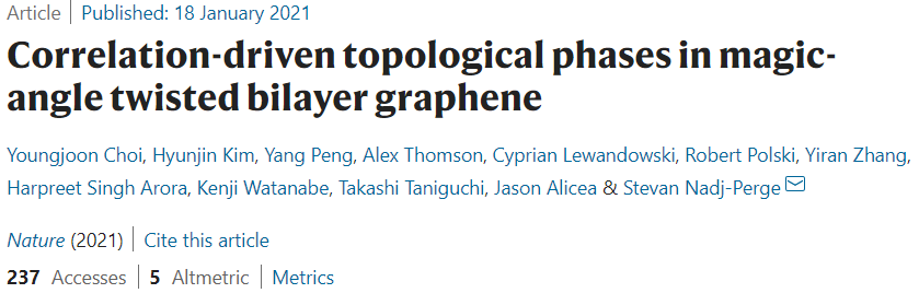 出道即巔峰！材料界的霸主！一出手即Nature，還有誰?!