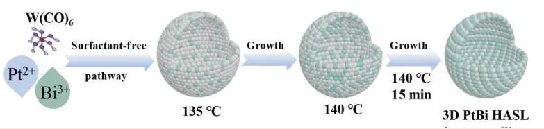 安徽大學(xué)Nano Research：提高近13倍！33D PtBi HASL助力EGOR