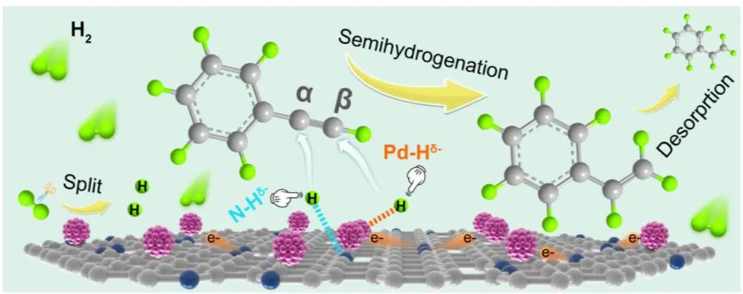 ?吉大喬振安教授AM：活性近100%！Pd@PPy-600助力苯乙炔半加氫