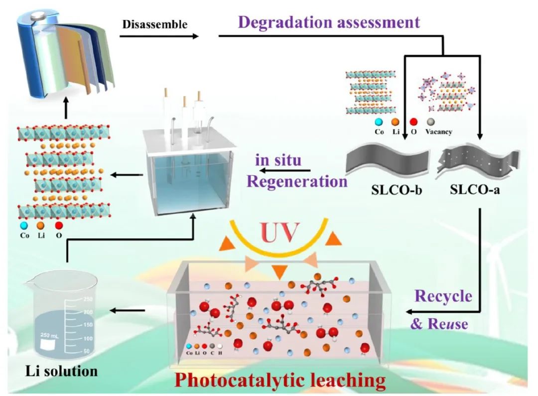 ?北理李麗ACS Energy Lett.：光催化輔助策略實(shí)現(xiàn)廢舊鋰離子電池高效回收