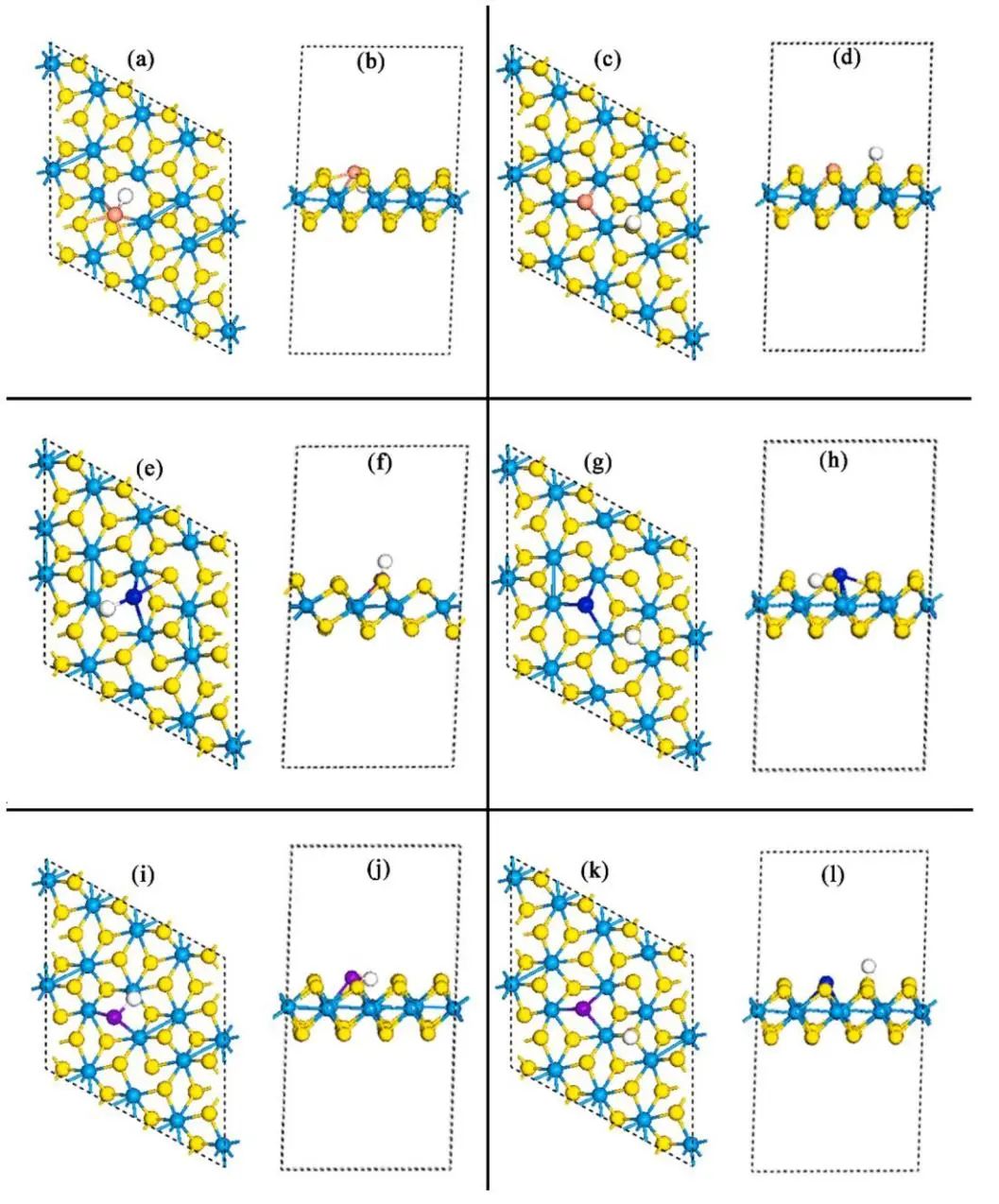 純計(jì)算Comp. Mater. Sci.：銅系金屬摻雜1T'WS2作為ORR和HER的高效雙功能電催化劑