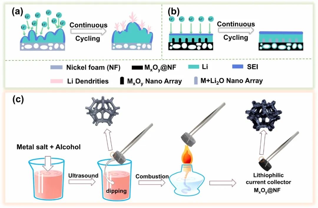 梁濟元/呂世源Nano Energy：十數(shù)秒快速制備親鋰改性3D集流體！