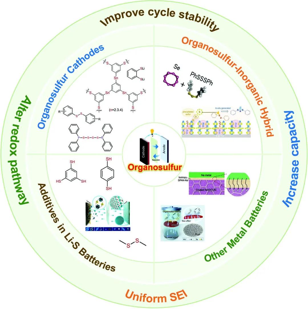 鄭大付永柱Adv. Sci.：可充金屬電池用有機(jī)硫材料的研究進(jìn)展