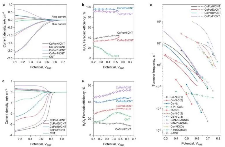 悉尼大學(xué)/日本東大EES：H2O2選擇性超90%! 多相分子Co-N-C催化劑實現(xiàn)高效電化學(xué)合成H2O2