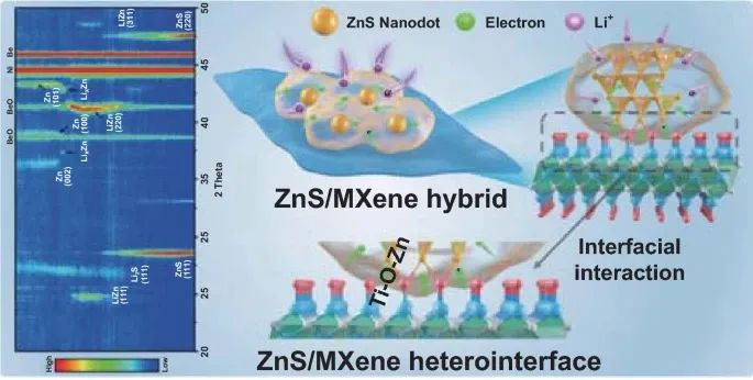 徐斌/劉歡NML：MOF衍生的ZnS納米點(diǎn)/MXene雜化物可提升鋰存儲(chǔ)性能