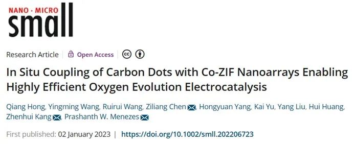 催化頂刊集錦：AFM、JACS、Adv. Sci.、ACS Nano、JMCA、CEJ等成果