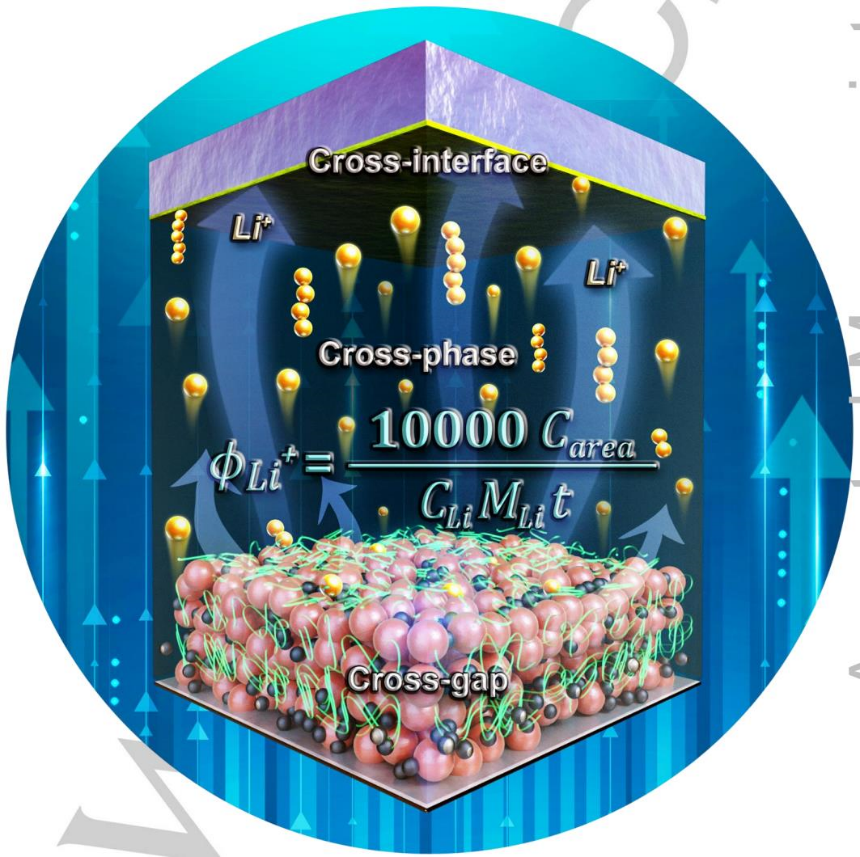 ?賀艷兵課題組Angew.：確定固態(tài)鋰電池中離子傳輸通量的作用