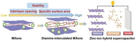 陳義旺&袁凱AFM：具有更高穩(wěn)定性和儲(chǔ)鋅性能的3D MXenes層間距調(diào)控