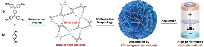 陳永勝/張洪濤AFM: 高性能鋰離子電池COF正極材料的分子和形態(tài)優(yōu)化化學(xué)設(shè)計(jì)