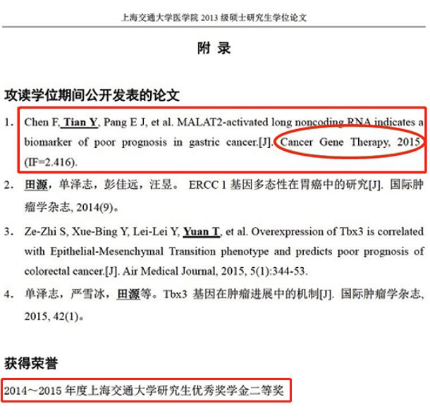 靠一個(gè)不存在的基因，寫(xiě)了學(xué)位論文順利畢業(yè)的上交大碩士，被學(xué)校撤銷了學(xué)位！