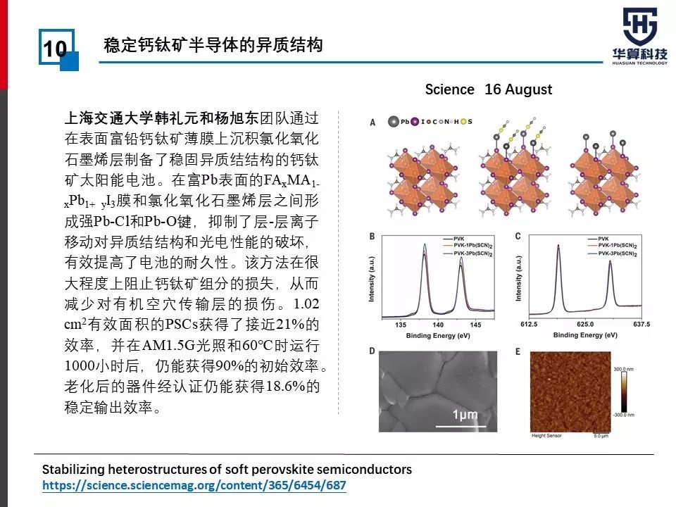 最全！2019年度刷爆朋友圈的太陽能電池Nature/Science工作匯總