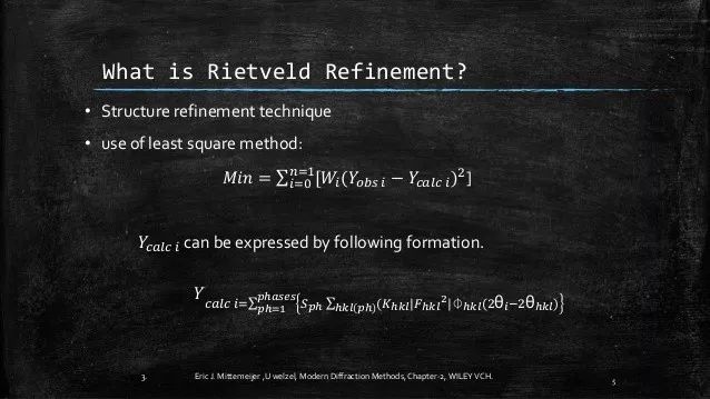 干貨丨有關(guān)Rietveld refinement 精修，最常見的九大問題！