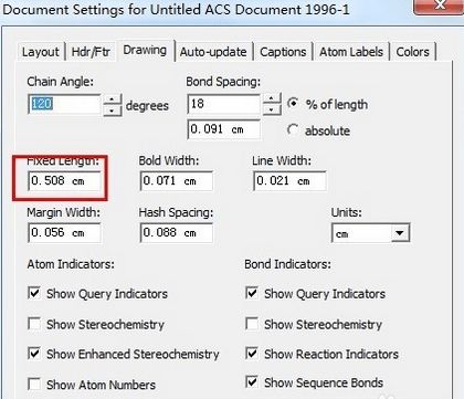 【ChemDraw干貨】ChemDraw中如何設(shè)置鍵長(zhǎng)和鍵角
