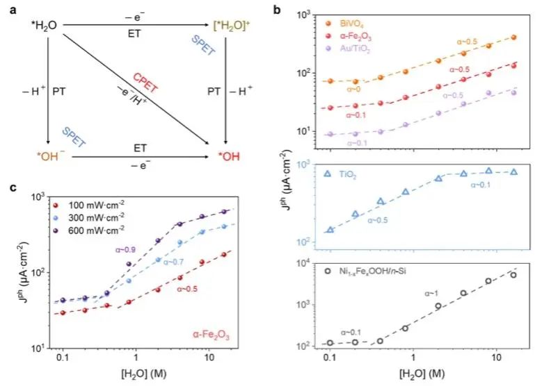 章宇超課題組JACS：PEC水氧化過程PCET研究，助力揭示光陽極上水的速率規(guī)律