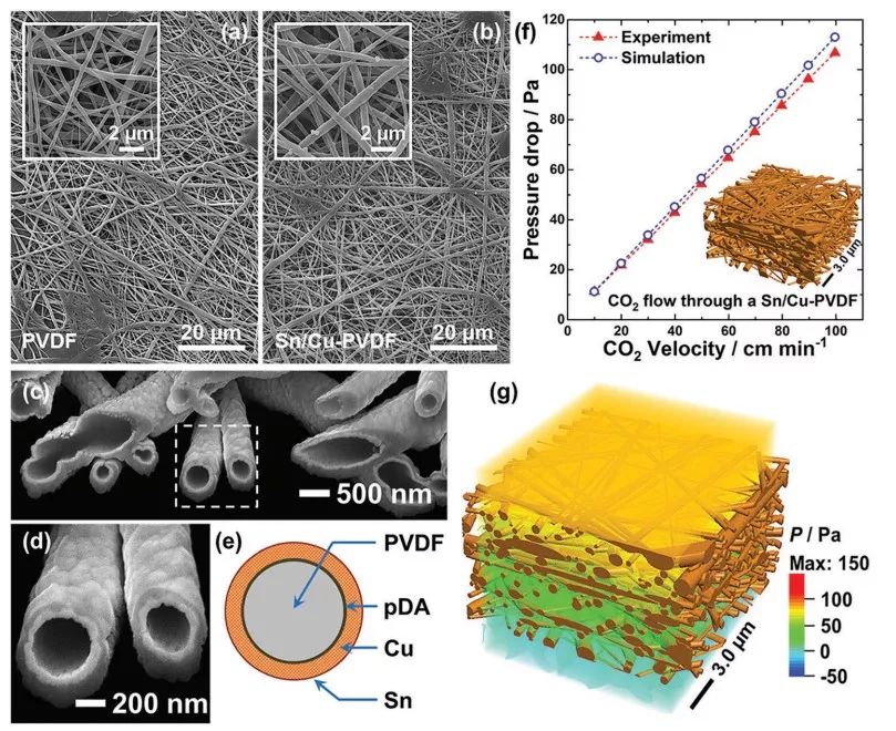 【頂刊】Advanced Energy Materials：SnCu納米纖維氣體擴(kuò)散電極高效CO2RR