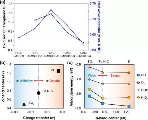 【頂刊】JACS：碳平面引入含S官能團優(yōu)化FeN4位點的ORR活性