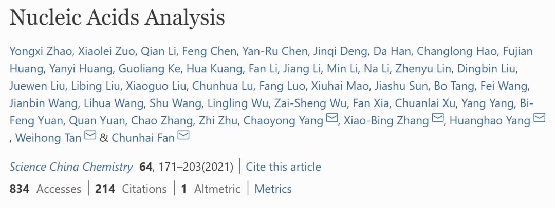 2020年化學(xué)領(lǐng)域高被引論文TOP10，國(guó)人占據(jù)半壁江山！