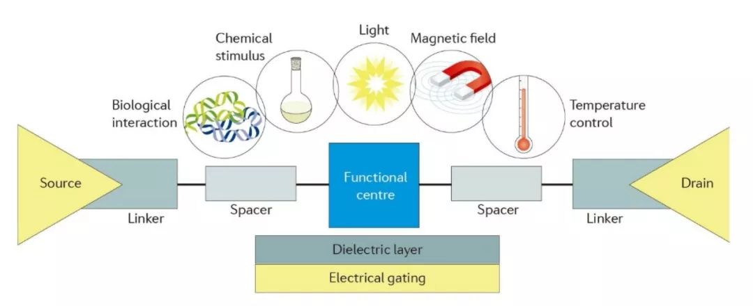 北大郭雪峰組Nat. Rev. Phys.和Chem綜述，單分子電子器件進(jìn)展跟蹤必備