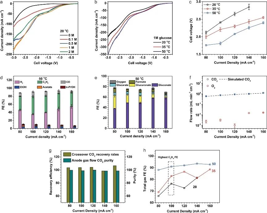 多倫多大學(xué)Nat. Commun.：無需分離CO2電還原系統(tǒng)中陽極氣體