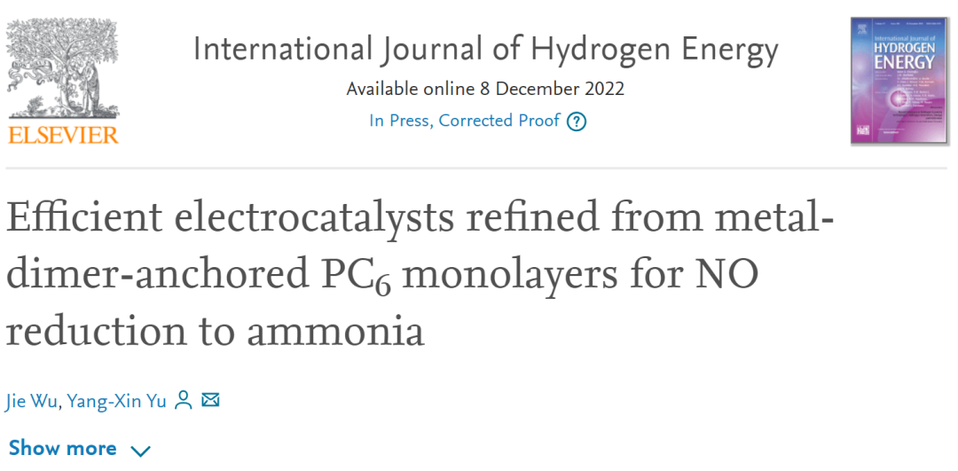 【深度解讀】清華Int. J. Hydrogen Energy：DFT計算和微動力學(xué)模擬，計算與篩選高效電催化劑