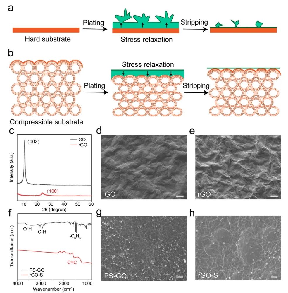 ?上科大陳剛Nano Letters：可壓縮和彈性還原氧化石墨烯海綿用于鋰金屬負(fù)極