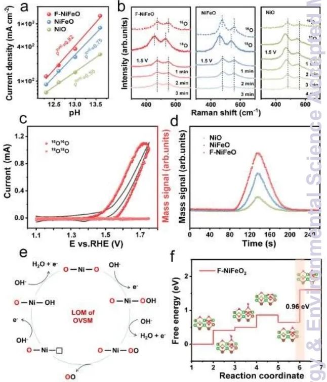 韓曉鵬/劉光/李晉平EES：NiMoO4中引入Fe3+和F?，實現(xiàn)大電流水/鹽水穩(wěn)定氧化