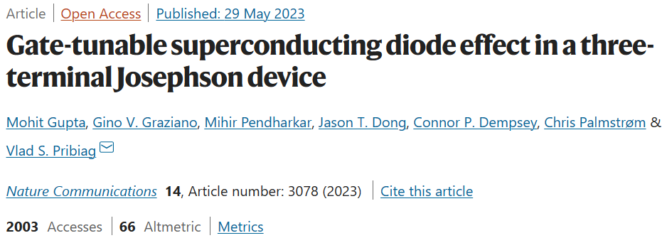 新型超導(dǎo)二極管可以提高量子計(jì)算機(jī)和人工智能的性能