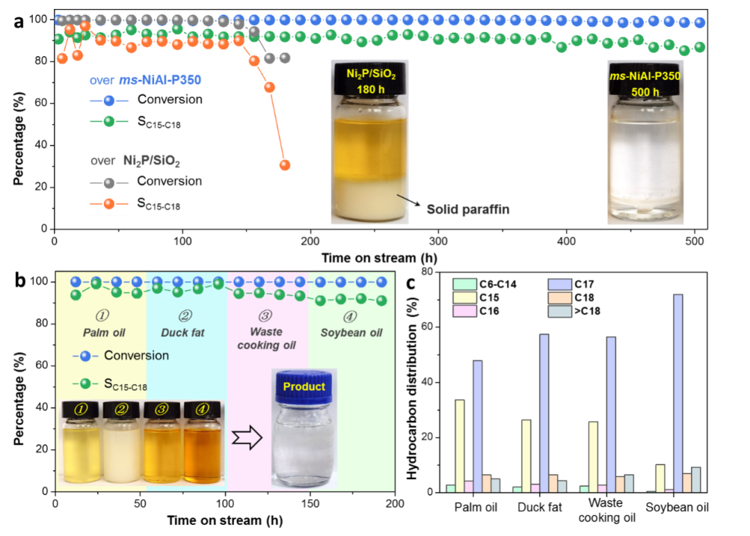 中科院青島能源所Nature子刊：新型受阻型Lewis酸堿對高效催化油脂脫氧制備綠色柴油